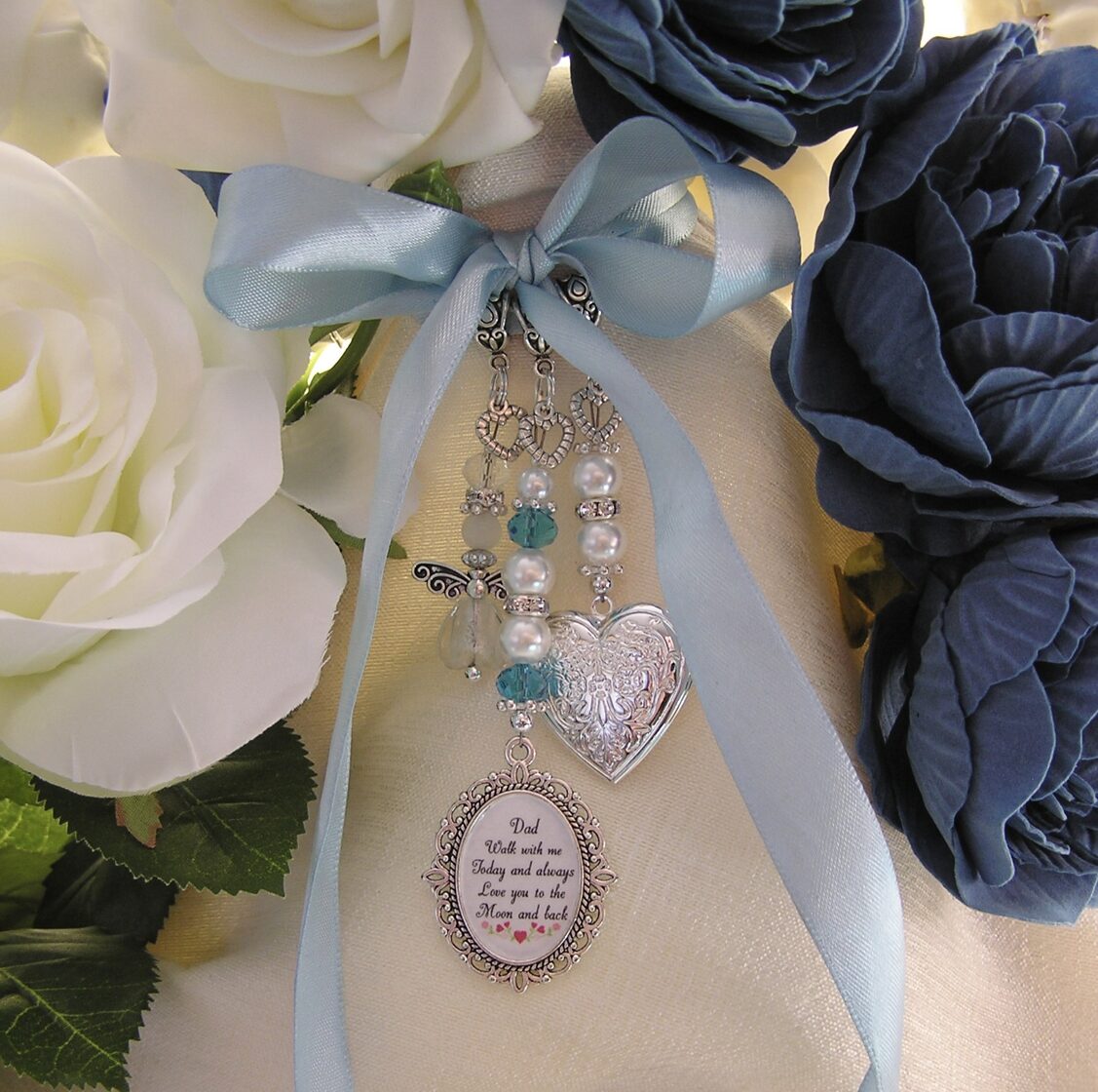 Bridesmaid bouquet charm shop